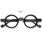 Norris Retro Acetate Big Face Round Glasses Frame