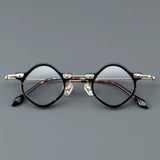 Logan Retro Geometric Glasses Frame