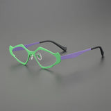 Ollie Titanium Cat Eyes Glasses Frame