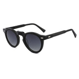 Weii Vintage Acetate Round Polarized Sunglasses