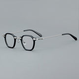 Adlin Titanium Acetate Rectangle Glasses Frame
