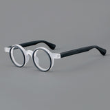 Theron Retro Round Acetate Eyeglasses Frame