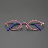 Andi Titanium Cat Eye Glasses Frame