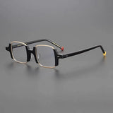 Debre Vintage Acetate Rectangle Glasses Frame