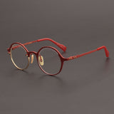 Farrell Round Retro Titanium Glasses Frame