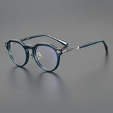 Rom Acetate Titanium Glasses Frame