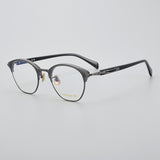 Rey Retro Titanium Eyeglasses Frame