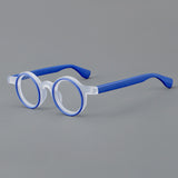 Theron Retro Round Acetate Eyeglasses Frame