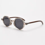 Yuki TR90 Vintage Round Sunglasses