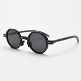 Yuki TR90 Vintage Round Sunglasses