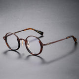 Gaiety Pure IP Titanium Retro Hand Made Glasses Frame