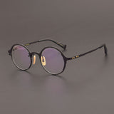 Farrell Round Retro Titanium Glasses Frame