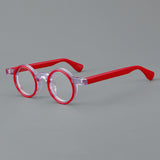 Theron Retro Round Acetate Eyeglasses Frame