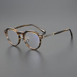 Rom Acetate Titanium Glasses Frame