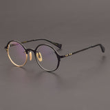 Farrell Round Retro Titanium Glasses Frame