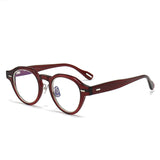 Craig Acetate Round Glasses Frame