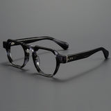 Vianet Vintage Acetate Rectangle Glasses Frame