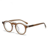 Jim Round Acetate Glasses Frame