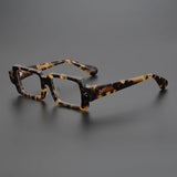 Josef Retro Acetate Rectangle Glasses Frame