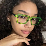 Warren Cyberpunk Square Glasses Frame