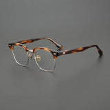 Orell Vintage Acetate Alloy Eyeglasses Frame