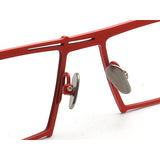 Levi Titanium Small Size Square Glasses Frame