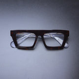 Steven Vintage Acetate Square Glasses Frame