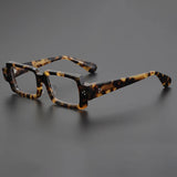 Josef Retro Acetate Rectangle Glasses Frame