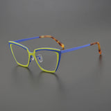 Titus Ultralight Titanium Cat Eye Glasses Frame