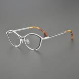 Karen Cat Eyes Ultralight Titanium Glasses Frame