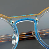 Vann Retro Round Acetate Glasses Frame