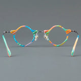 Logan Retro Geometric Glasses Frame