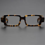 Josef Retro Acetate Rectangle Glasses Frame