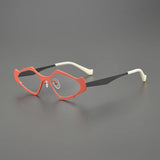 Ollie Titanium Cat Eyes Glasses Frame