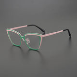 Titus Ultralight Titanium Cat Eye Glasses Frame