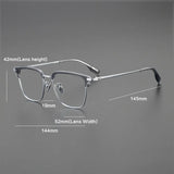 Modi  Vintage Titanium Glasses Frame