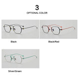 Inays Titanium Square Glasses Frame