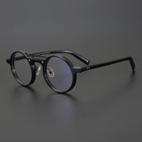 Vann Retro Round Acetate Glasses Frame