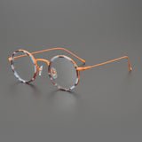 Hollis Retro Round Titanium Glasses Frame