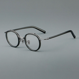 Hank Vintage Acetate Round Glasses Frame