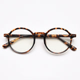 Alan TR90 Vintage Round Glasses Frame