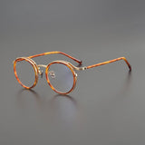 Bjorn Titanium Vintage Round Glasses Frame