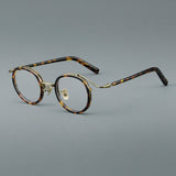 Hank Vintage Acetate Round Glasses Frame