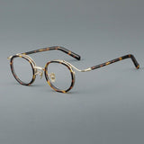 Hank Vintage Acetate Round Glasses Frame