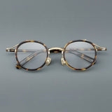 Hank Vintage Acetate Round Glasses Frame