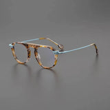 Hogg Retro Aviator Acetate Titanium Glasses Frame