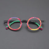 Maag Round Titanium Glasses Frame