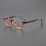 Maag Round Titanium Glasses Frame