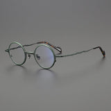 Hod Retro Round Titanium Eyeglasses Frame