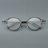 Hank Vintage Acetate Round Glasses Frame